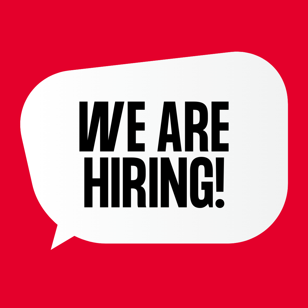 We're Hiring!